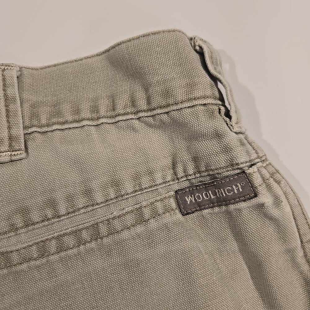 VTG Woolrich Mens 40 Utility Cargo Shorts Thrashed Distressed Y2K Workwear USA - Picture 5 of 9